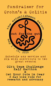 Cut for the Gut Calling Card